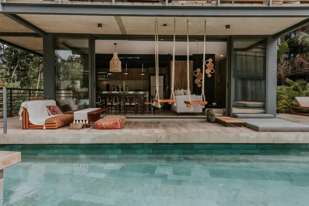Appartement Cenote + Swim-Up + Luxury Condo Tulum Pueblo Mexico