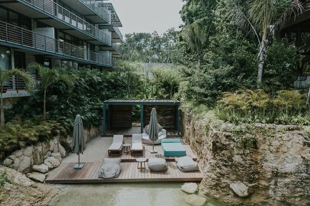 Cenote + Swim-Up + Luxury Condo Tulum Pueblo